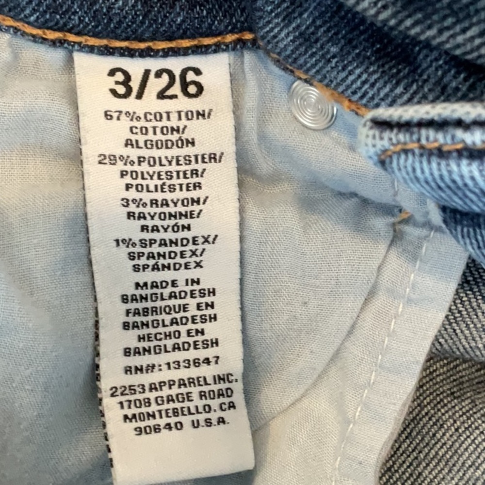 RE GENERATION Distressed Meadow Skinny Ankle Length Blue Jeans * 3/26 - Picture 7 of 8